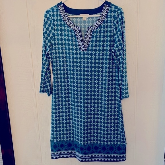 Magnolia Grace 3/4 sleeve shift dress size m - Picture 6 of 6